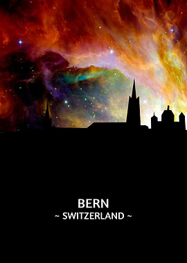 Bern Switzerland Skyline