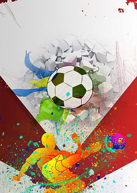 Football Sport abstract