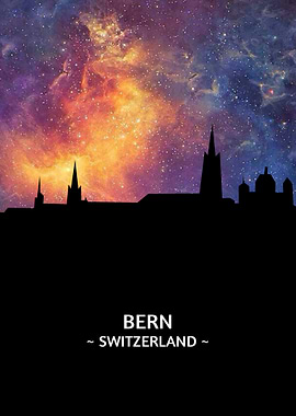 Bern Switzerland Skyline