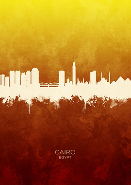 ﻿Cairo Egypt Skyline