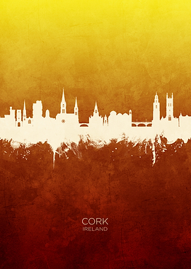 Cork Ireland Skyline