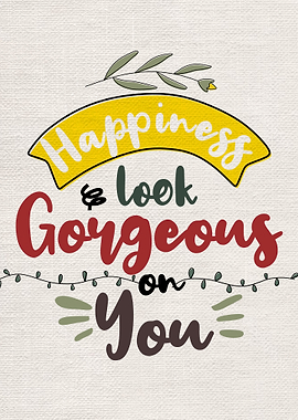 Happiness looks gorgeous