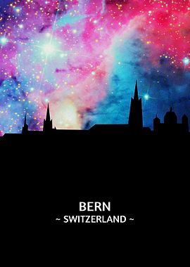 Bern Switzerland Skyline