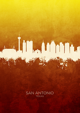 San Antonio Texas Skyline