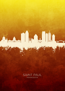 Saint Paul Skyline