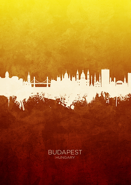 Budapest Hungary Skyline