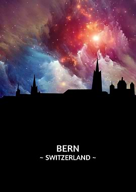 Bern Switzerland Skyline