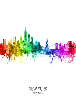 New York New York Skyline