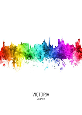 Victoria Canada Skyline