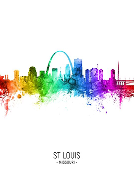 St Louis Missouri Skyline