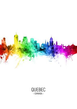 Quebec Canada Skyline