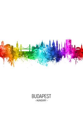 Budapest Hungary Skyline