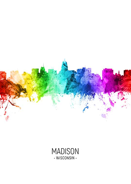 Madison Wisconsin Skyline