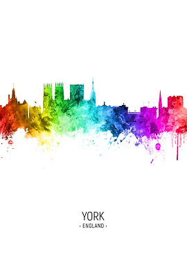 York England Skyline