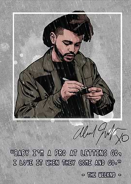 The Weeknd Canvas