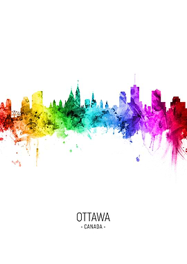 Ottawa Canada Skyline