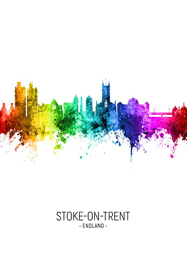 Stoke on Trent Skyline