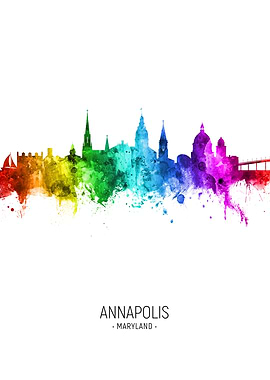 Annapolis Maryland Skyline