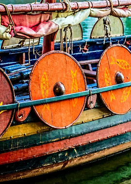 Viking Sailboat Shields