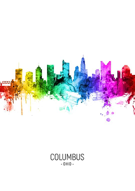 Columbus Ohio Skyline