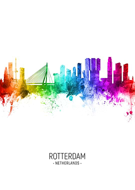 Rotterdam Skyline