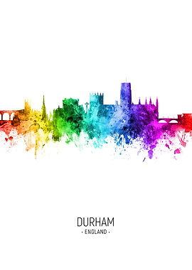 Durham England Skyline