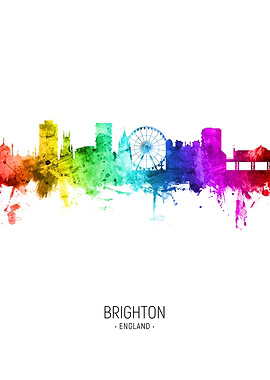 Brighton England Skyline
