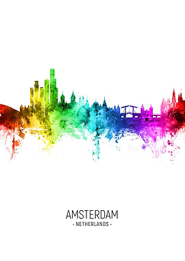 Amsterdam Skyline