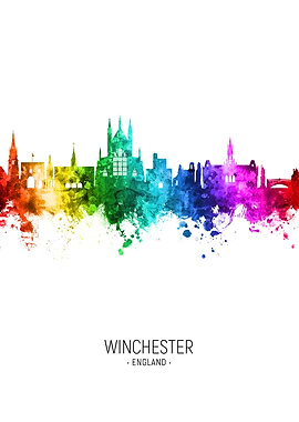 Winchester England Skyline