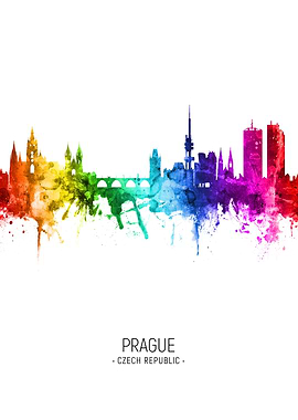 Prague Skyline