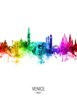 Venice Italy Skyline
