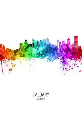 Calgary Canada Skyline