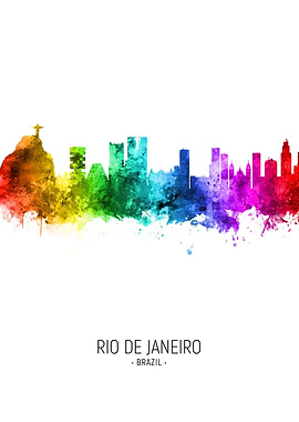 Rio de Janeiro Skyline