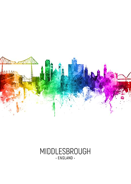 Middlesbrough Skyline