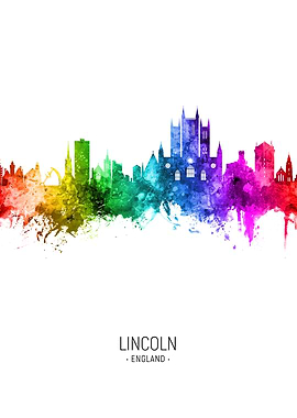 Lincoln England Skyline