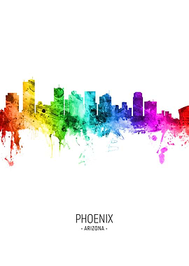 Phoenix Arizona Skyline