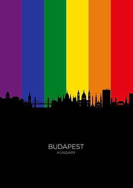 Budapest Hungary Skyline