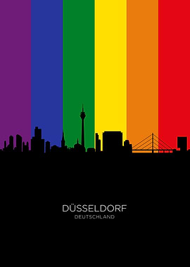 Dusseldorf Skyline