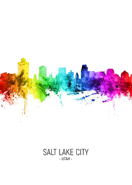 Salt Lake City Skyline