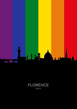 Florence Italy Skyline