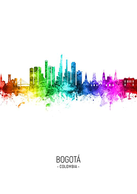 Bogota Colombia Skyline