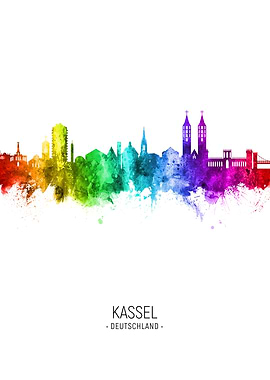 Kassel Germany Skyline