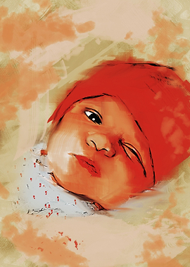 portrait of baby