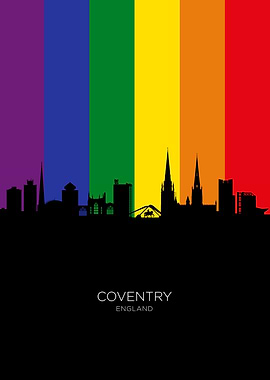 Coventry England Skyline