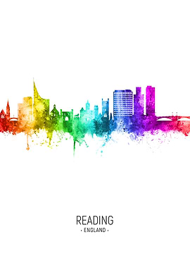 Reading England Skyline