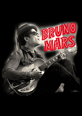Bruno Mars Poster