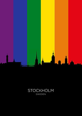 Stockholm Sweden Skyline