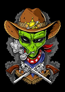 Space Alien Cowboy