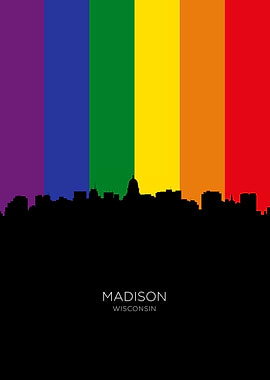 Madison Wisconsin Skyline