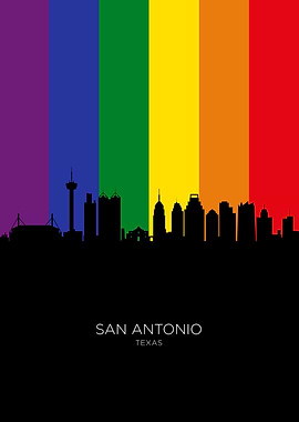 San Antonio Texas Skyline